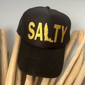 SALTY Florida trucker baseball cap hat